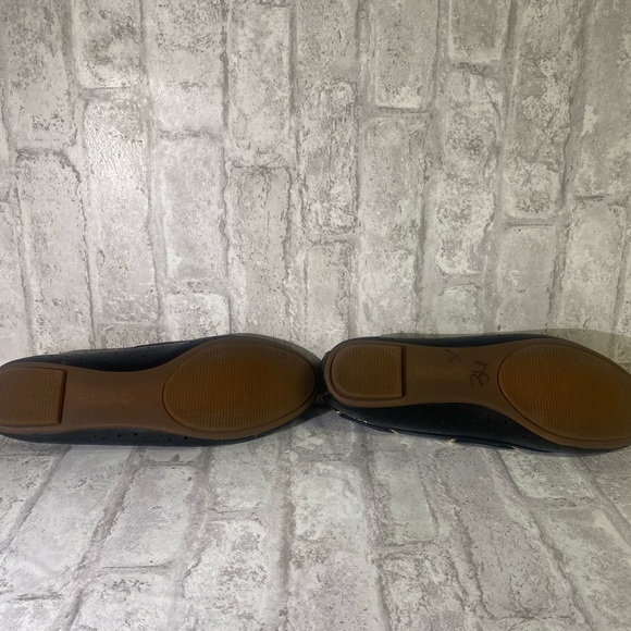 Sperry Top Sider Black slip on flats with lace closure. Size 10M - Picture 9 of 9